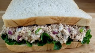 The Best Tuna Salad Sandwich  Mama Bois Kitchen [upl. by Aetnahc483]