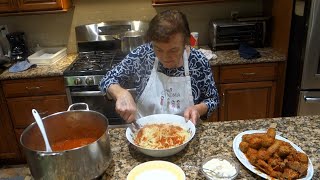 Italian Grandma Makes Sunday Sauce [upl. by Brezin882]