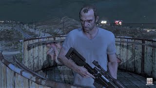 Sniper Mission  Trevor  GTA V [upl. by Nadabas]