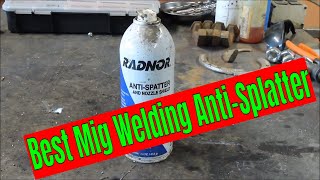 Mig Welding  Anti Splatter Spray From Radnor [upl. by Cuhp]