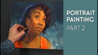 Portrait Painting  Part 2 [upl. by Dis474]