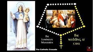 The Luminous Mysteries  VIRTUAL ROSARY  Thursdays [upl. by Mcfadden]