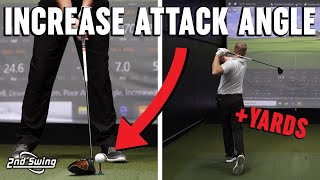 3 Ways To Increase Attack Angle  Golf Club Fitting Tips [upl. by Sesom]