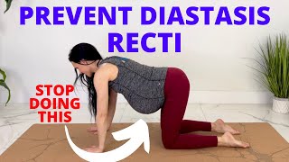 6 Mistakes Causing Diastasis Recti During Pregnancy HOW TO PREVENT DIASTASIS RECTI [upl. by Clarice]