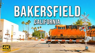 Driving Around Bakersfield California 4K  United States [upl. by Islehc350]