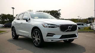 2021 Volvo XC60 Inscription T6 Review  Start Up Revs Walk Around and Test Drive [upl. by Barram]