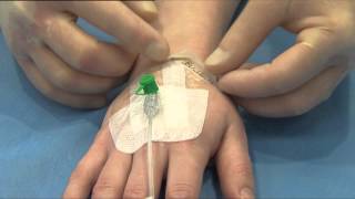 3M™ Tegaderm™ Transparent IV Dressing 1633 Application and Removal [upl. by Assetnoc]