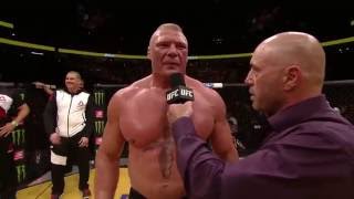 UFC 200 Brock Lesnar  Octagon Interview [upl. by Talley]