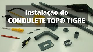 Como instalar o Condulete Top  Tigre [upl. by Rotow]