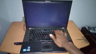 Boot lenovo thinkpad from USB [upl. by Darell104]