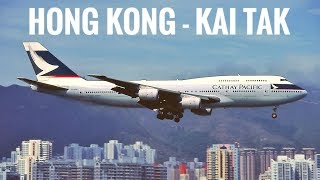 HONG KONG KAI TAK  The quotHeart Attack Approachquot [upl. by Ellennoj]