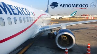 TRIP REPORT AeroMéxico  Boeing 737800  Guadalajara GDL  Mexico City MEX  Economy [upl. by Akiret]