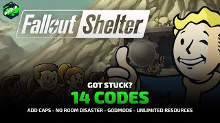 FALLOUT SHELTER Cheats Add Money Increase Stats Add Items No Disaster   Trainer by PLITCH [upl. by Doowrehs926]