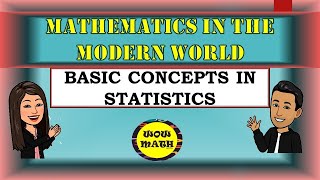 BASIC CONCEPTS IN STATISTICS  MATHEMATICS IN THE MODERN WORLD [upl. by Aretse]