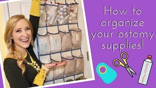 How To Organize Your Ostomy Supplies [upl. by Lirrad]