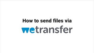 How to send files via Wetransfer on mobile [upl. by Ajnos]