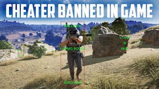 Cheater Live Banned  PUBG [upl. by Esiuqcaj]