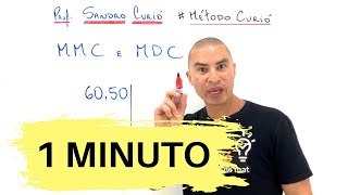 COMO FAZER MMC e MDC em 1 MINUTO ðŸ˜± [upl. by Lozar]