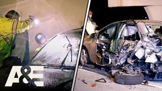 Nightwatch BIGGEST Car Accident Rescues  Part 2  AampE [upl. by Urania]