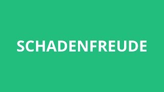 How To Pronounce Schadenfreude  Pronunciation Academy [upl. by Baram]