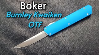 Boker Burnley Kwaiken OTF Sleek Lightweight Auto Design [upl. by Orestes]