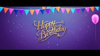 Birthday invitation video  Birthday party [upl. by Naejarual]