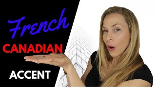 French Canadian Accent  Different Sounding Consonants [upl. by Venditti846]