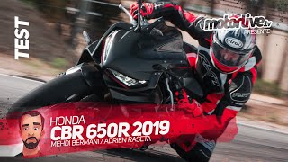 HONDA CBR650R 2019 I TEST MOTORLIVE [upl. by Belldame]