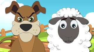 Aesops Fables  The Sheep And The Dog  HooplaKidz [upl. by Azaria]