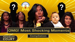 OMG Paternity Courts Most Shocking Moments Pt I Compilation  Paternity Court [upl. by Atekal126]