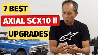 7 best Axial SCX10 II Upgrades and Mods [upl. by Schwartz]