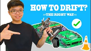 Best RC Drift Basic Practice amp Training For Beginners  How To Drift [upl. by Recnal]