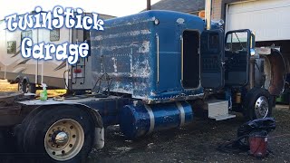 Peterbilt 359 Restoration Episode 4 Cleaning Up [upl. by Namhar]