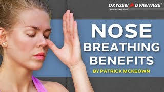 Nose Breathing Benefits  Oxygen Advantage [upl. by Airamana]