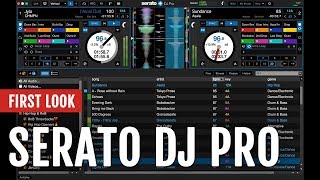 First Look Serato DJ Pro  Tips and Tricks [upl. by Ahsinahs]