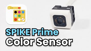 SPIKE Prime Tutorial 15 Color Sensor [upl. by Ecenahs]