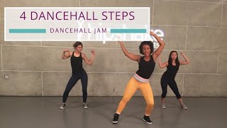 Dancehall Tutorial For Beginners  Step By Step Class [upl. by Nelyk]