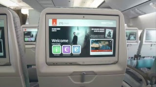 Cabin Tour  New Emirates Boeing 777300ER [upl. by Alaham]