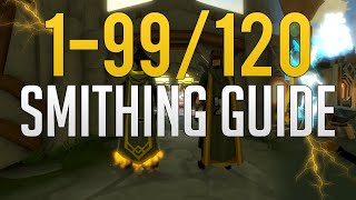 Runescape 3  199120 Smithing guide 2020 [upl. by Dirraj]