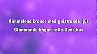 Jul jul strålande jul karaoke  lyrics [upl. by Valma944]