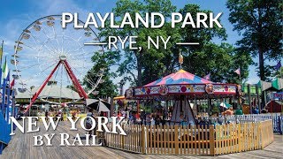 Rye Playland Park in the Hudson Valley  New York By Rail [upl. by Puduns]