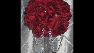 DIY Dollar Tree Valentines DayWedding Pomander Ball Arrangements [upl. by Atinoj]