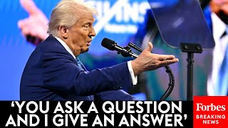 BREAKING NEWS Trump Takes Multiple Questions At FII Institute’s PRIORITY Summit In Miami Florida [upl. by Imim]