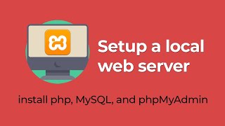 Setup a Local Server in Windows  How to Install phpMyAdmin PHP and MySQL [upl. by Eelyme]