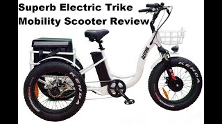 ebike Best Electric Fat Trike Mobility Scooter etrike [upl. by Blum]