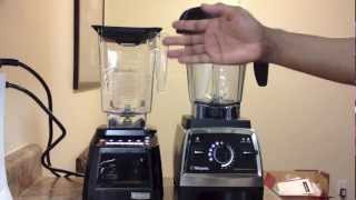 Vitamix Professional Series 750 vs Blendtec Designer Series SHOWDOWN [upl. by Arataj]