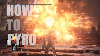 Dark Souls 3 actual Guide Pyromancer PvE [upl. by Anwahsad445]