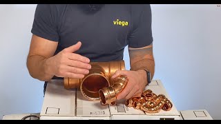 The One and Only Viega ProPress  Copper Press Fittings [upl. by Yenaffit]