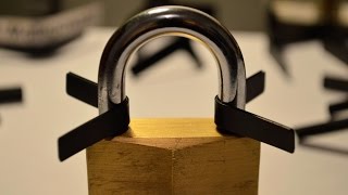 How to Open Locks with Padlock Shims 🔓 [upl. by Pickard105]