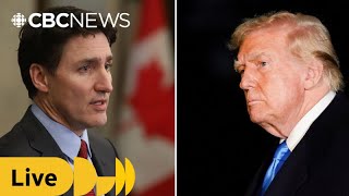 Trump to pause tariffs for 30 days after speaking with Trudeau [upl. by Adelle972]